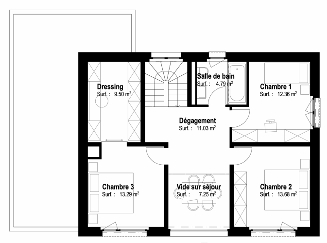 an aerial view of a winding road in the countryside